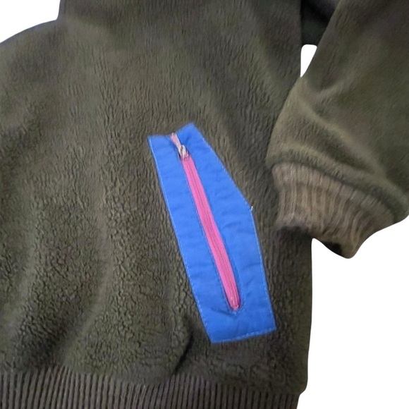 Forrester’s Vintage 90’s Fleece 1/4 Zip Pullover Made in USA 🇺🇸 Dark Gray XL - Picture 4 of 8